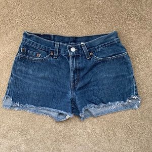 High Waisted Levi Shorts
